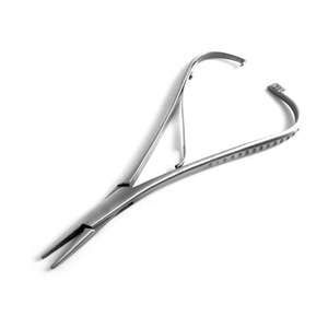 Porte-aiguille Mathieu en acier inoxydable TC |   Pince à ligature pour aiguilles chirurgicales par Dentavex - Product Image 4