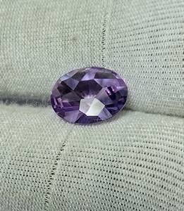 Natural Oval Purple Amethyst Brazil Gemstone High Quality Loose Stone For Jewelry Making Ring Pendant Design - Product Image 1