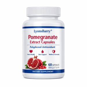 Cápsulas de Extracto de Granada, Polifenoles Antioxidantes, Suplemento para el Bienestar del Corazón y la Piel, Fabricante OEM - Product Image 2