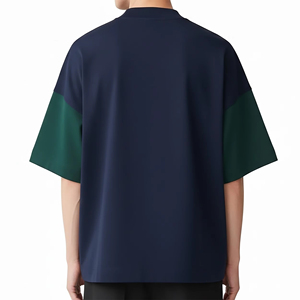 เสื้อยืดทรงบ็อกซี่ทันสมัย ผ้าฝ้ายโอเวอร์ไซส์ สไตล์สตรีท รับทำโลโก้ เสื้อผ้าแฟชั่น โรงงานผลิตเสื้อยืดทรงบ็อกซี่ - Product Image 3