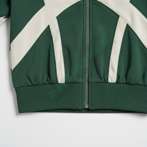 Ensemble de survêtement sportif pour homme NAIMAT, couleur personnalisée, motif géométrique, 100% coton respirant, pour l'été et l'automne - Product Image 5