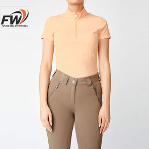 Nuevo Diseño 2026 Camisetas Polo Elásticas de Algodón y Poliéster para Hombres y Mujeres, para Montar a Caballo, con Logotipo Personalizado y Colores Personalizables - Product Image 6