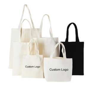Sac en toile de coton éthique pour la vente au détail et les cadeaux avec logo et taille personnalisés - Product Image 3