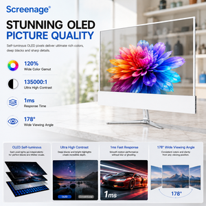 30pouces Transparent Oled <span class=keywords><strong>Skd</strong></span> Display Digital Signage 1366*768 Touch Ultra Thin Displays Advertising Players Screen Display Oled - Product Image 6
