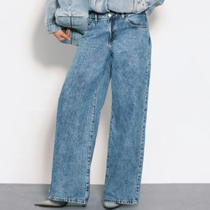 Jeans de Mezclilla Casuales de Verano para Mujer, Estilo Vintage, Sexy, Personalizables, de Alta Calidad, Venta al Por Mayor - Product Image 2