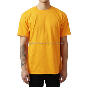 Camiseta al por mayor 100% algodón, camisetas lisas con logo, camiseta con logo personalizado impreso para hombre - Product Image 2