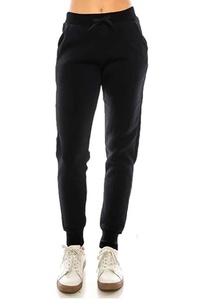 Pantalon de survêtement gris pour homme avec taille élastique, cordon de serrage, poches latérales, coupe décontractée, tricoté mi-lourd, idéal pour l'automne - Product Image 4