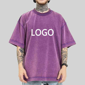 เสื้อยืดคอตตอน 100% แบบสั่งทำพิเศษ 240gsm พิมพ์ลาย DTG ผ้าฝ้าย/ใยไผ่ ซักแล้ว ระบายอากาศได้ดี เป็นมิตรกับสิ่งแวดล้อม ทรงโอเวอร์ไซส์ - Product Image 2