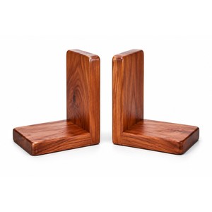 Paires d'entretoises pour livres en bois de cerisier des Appalaches, fabriquées à la main - Vente en gros depuis l'Inde - Product Image 1