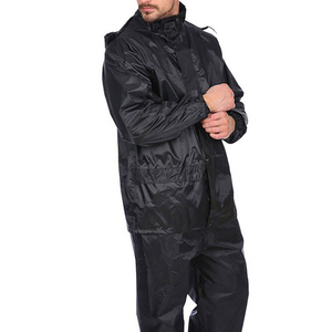 Waterproof <b>Rain</b> Suit Set Heavy Duty Raincoat <b>Jacket</b> and Pants for Outdoor Work Durable All Weather Protection - Product Image 4