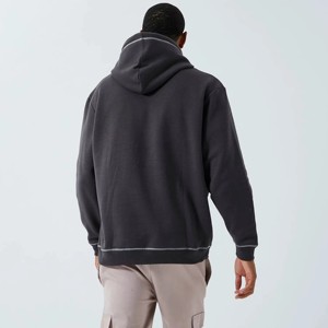 Sweat-shirts à capuche de qualité supérieure pour hommes, en molleton 100% coton, personnalisables avec logo OEM - Product Image 2