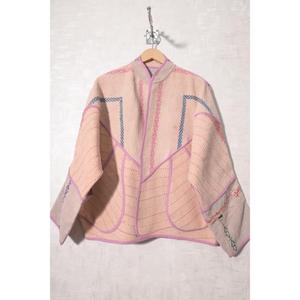 Chaqueta Kantha de Algodón Indio Vintage, Abrigo Boho Hecho a Mano para Mujer, Ropa de Invierno, Prenda Exterior con Parches - Product Image 6