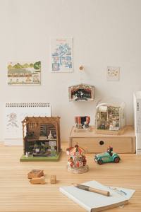 Tren de Vapor Vintage Fantástico 2026-01, Kit de Modelo de Papel Troquelado Hecho a Mano, Rompecabezas Coleccionable de Arte 3D - Product Image 5