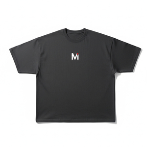 เสื้อยืดทรงบ็อกซี่รักษ์โลก ผ้าฝ้ายรีไซเคิล ทรงโอเวอร์ไซส์ ไหล่ตก สตรีทแวร์ แบรนด์สั่งทำได้ เสื้อเปล่าเรียบๆ เสื้อผ้าผู้ชาย - Product Image 1