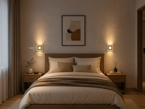 ODM/OEM Modern 5W Square LED <b>Wall</b> Light Indoor Metal Acrylic Decorative <b>Wall</b> <b>Sconce</b> for Hotel Bedroom Living Room - Product Image 6