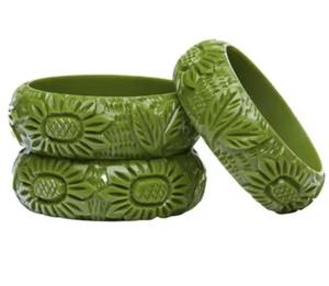 Pulseras de Resina Hechas a Mano, Marca TCE Premium, Impresión Digital, Accesorios de Moda para Mujer, Calidad de Exportación al por Mayor - Product Image 2