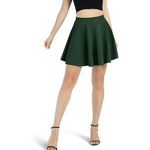 Jupe de course taille haute pour femme avec short intégré, tissu extensible à séchage rapide, vêtements de sport pour la gym - Product Image 4