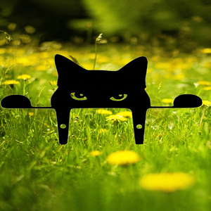 Statua di Gatto in Metallo Fantasiosa CIFbuy per Decorazione Esterna di Giardini e Prati, Regalo Artistico per le Feste con Servizio di Ritiro Temu su TikTok - Product Image 6