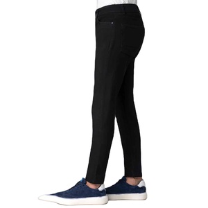 Chấ<span class=keywords><strong>t</strong></span> Lượng Cao <span class=keywords><strong>T</strong></span>ùy Chỉnh Thường Xuyên Phù Hợp Cao Đường Phố <span class=keywords><strong>R</strong></span>ắn Màu Stretch Denim Jeans Cho Nam Giới - Product Image 1