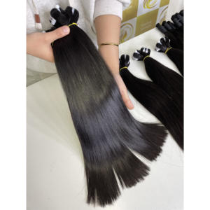 Extensions de cheveux humains 100% naturels, qualité supérieure, double trame, non traités, brésiliens vierges, vente en gros, fournisseurs en dropshipping. - Product Image 2
