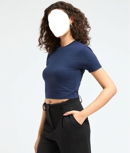 Bulk Crops top High Quality Suitable For Day to Night Styling Slim Fit Body Hugging Perfect For Casual Basic But High Quality - Product Image 4