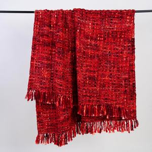 Manta de Algodón Acrílico de Alta Calidad, Suave y Acogedora, Hermosa Funda de Sofá para Sala de Estar - Product Image 3