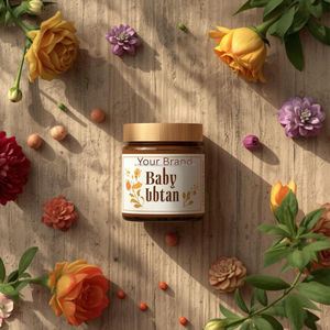 Fórmula Suave para Aclarar y Nutrir la Piel del Bebé Ubtan OEM/ODM - Product Image 1