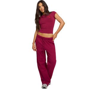 Top Corto para Mujer, Diseño Sin Costuras, Alta Elasticidad, Material Resistente a la Decoloración, Transpirable, Cómodo, Estilo Casual, Suave - Product Image 6