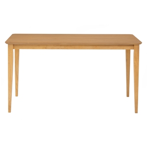 Large 1400mm Natural MDF <b>Table</b> <b>Top</b> and Malaysian Solid Oak Leg for 6 Seater Kitchen <b>Table</b> for Wholesale Furniture Importers - Product Image 2