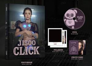 BLACKPINK JISOO Album solo [CLICK] Version Photobook CD de musique pop en plastique et papier, en coréen, pour tous les âges, collection BW-154 - Product Image 3