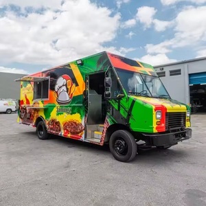 New Grade Fully Equipped 4-Wheel Restaurant Bakery Mobile Food Truck <b>Large</b> Capacity 2-Year Warranty for Outdoor Fast Food - Product Image 2