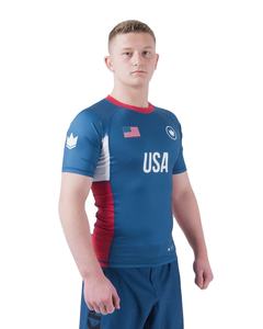 Protection anti-éruption cutanée MMA de Compression, protection anti-éruption MMA Rashguard OEM, protection anti-éruption pour hommes à impression personnalisée - Product Image 2