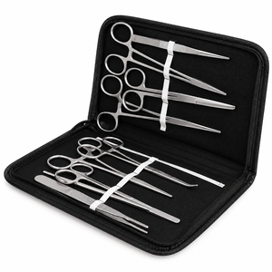 ZUOL INSTRUMENTS Kit d'instruments de suture en acier inoxydable pour chirurgie générale, certifié CE Classe I, outils de pansement chirurgical réutilisables - Product Image 4