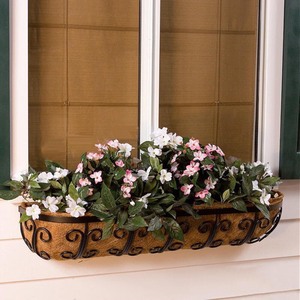 Natural Coir Fiber <b>Hanging</b> Basket with Chain for Outdoor Planting and Decoration - Product Image 2