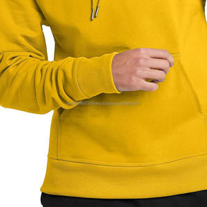 Sudadera con Capucha Personalizada sin Cordones, con Cierre, Lisa, Holgada, de Felpa, de Alta Calidad para Hombre - Product Image 3