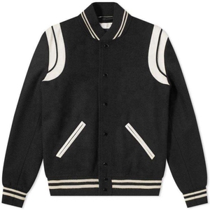 Premium Letterman <b>Jacket</b> Custom Wool Blend PU <b>Leather</b> Sleeves Oversized Streetwear College Fashion Varsity <b>Jacket</b> OEM <b>Jacket</b> - Product Image 3