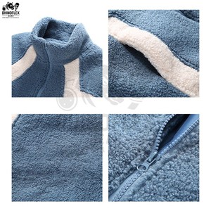 Custom Design <b>Plus</b> <b>Size</b> <b>Waterproof</b> <b>Jackets</b> For Man Custom High Quality Winter Knitted Breathable Sherpa <b>Jackets</b> - Product Image 6