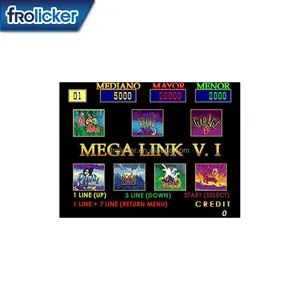 Video game Garage Mega Link 7 in 1 And 15 in 1 Game PCB Multi Game tragamonedas maquina de juegos