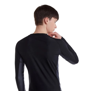 OEMODM Rashguard Unisexe Personnalisé Imprimé Respirant Coupe-Vent Anti-Bactérien à Manches Longues Séchage Rapide 220g Polyester Spandex - Product Image 3