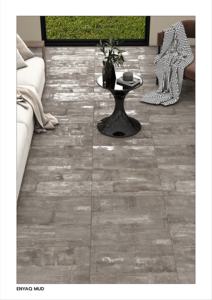 Carreaux de porcelaine 600x600 mm, surface mate sculptée, adaptés aux intérieurs modernes nécessitant une clarté de texture et un sol équilibré. - Product Image 2