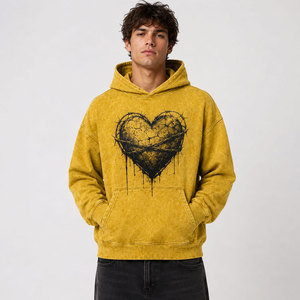 Sudadera con Capucha Oversize Unisex, 100% Algodón Orgánico, Felpa Ecológica, Diseño con Bolsillo Frontal, Acabado Lavado, Ideal para Verano - Product Image 5