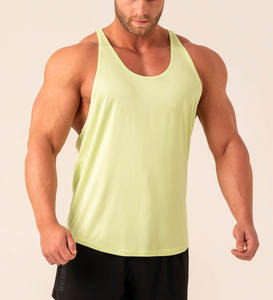 Camisetas deportivas de tirantes para hombre de calidad premium, ecológicas, de secado rápido y tela transpirable para entrenamiento en el gimnasio y ropa deportiva. - Product Image 6