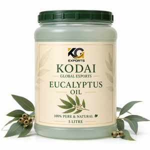 Huile d'eucalyptus Kodai 100% pure, naturelle et essentielle pour les soins de la peau et l'aromathérapie - Product Image 1