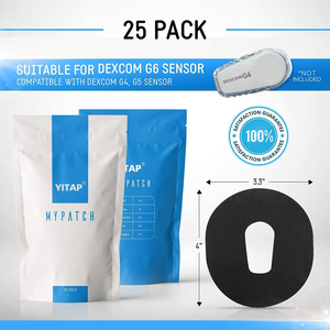 Pegatina de <span class=keywords><strong>sensor</strong></span> CGM <span class=keywords><strong>para</strong></span> diabéticos sin látex suave y transpirable OEM de fábrica - Product Image 3