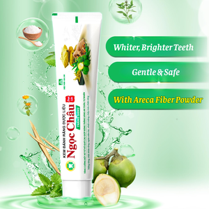 Advanced Herbal Whitening <b>Toothpaste</b> Powerful Stain Removal Bright White Smile Fresh Breath Boost Gentle Safe Formula Best Price - Product Image 3