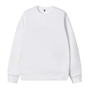 Sudadera de mujer de forro polar suave, jersey holgado de manga larga, top informal para uso diario, cuello redondo de invierno, tela cómoda, ropa urbana. - Product Image 1