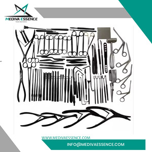 Ensemble d'instruments de rhinoplastie de qualité supérieure en acier inoxydable allemand certifié CE, 82 pièces, réutilisables, pour nez, oreilles et gorge - Product Image 6