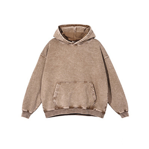 Sudaderas con Capucha para Hombre, Lavado Ácido, Corte Regular, Color Sólido, Estilo Casual, 100% Algodón, Tendencia 2026 - Product Image 4