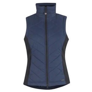<b>Lightweight</b> Quilted Sleeveless Vest With Button Closure And Pockets Solid Color Unisex Design For Everyday Wear - Product Image 3