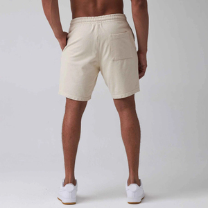 <b>Men's</b> Casual Cotton Fleece <b>Sweat</b> <b>shorts</b> Comfort Elastic Waistband Fitness <b>Shorts</b> Solid Custom Design Printing <b>Shorts</b> for <b>Men</b> - Product Image 3